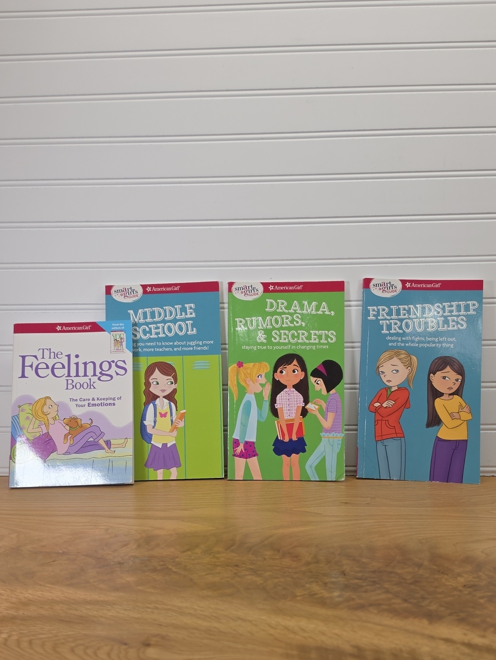 American Girl Book Lot- Middle School,Friendship, Feelings And Drama